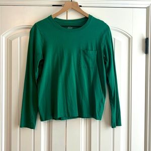 Women’s J Crew Essential Long Sleeved Tee